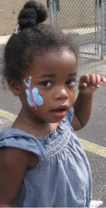face painting 2 Face Painted Sweetheart